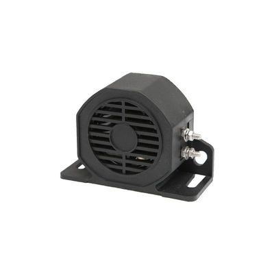 Cảnh báo dự phòng xe nâng IP67 Đen Xe nâng đảo ngược Beeper 15W Với vật liệu nylon bền