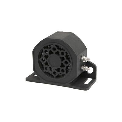 12V - 24V Car Reverse Horn IP67 Truck Reversing Alarm Đen Với Nắp thép không gỉ