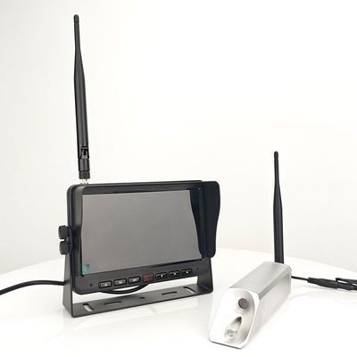 2412MHz - 2484MHz Hệ thống camera không dây nâng 7 inch Camera nhìn phía sau không dây