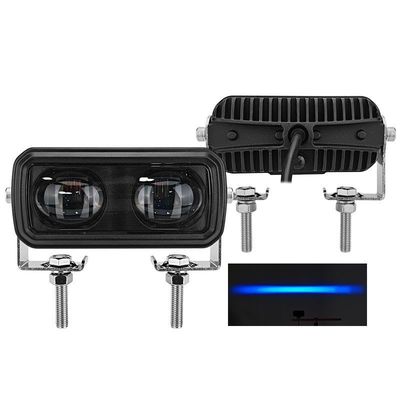 Đèn cảnh báo vùng đỏ và đèn LED an toàn cho xe nâng, thông số kỹ thuật chung 10-80V DC, chuẩn IP67