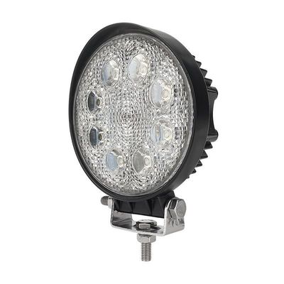 Đèn làm việc LED tròn Đèn hỗ trợ LED chống nước 24W Với vỏ nhôm diecast