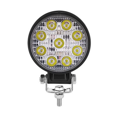 Mini 27W đèn pha xe tròn đèn LED làm việc ánh sáng Trung Quốc