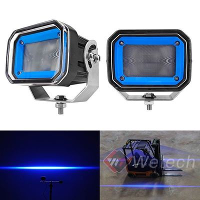 Đèn cảnh báo chùm tia Đèn xe nâng Đèn LED đường thẳng Chỉ báo an toàn xe tải Đỏ Xanh lục Đèn LED