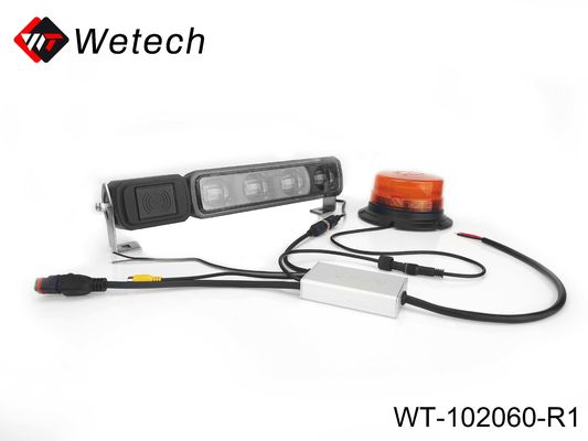 360 độ xe nâng AI Bảo vệ toàn cảnh cảnh báo ánh sáng View Control Box hệ thống