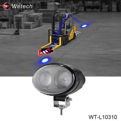 10V - 80V Blue LED Spot Light IP67 Truck Spot Lights Với Nắp thép không gỉ
