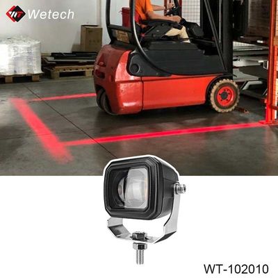 Đèn vùng đỏ 10V - 80V Cầm ga 10W Đèn cầm ga màu xanh với vỏ nhôm đúc