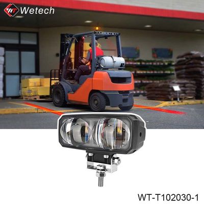 Ánh sáng cao xe nâng vùng đỏ 30W đèn xe nâng LED chống nước