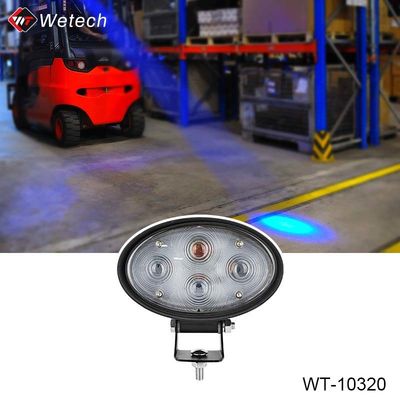 20W Đèn điểm xanh 10V - 80V Đèn điểm xanh với cảnh báo vùng an toàn va chạm