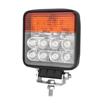 Đèn làm việc LED chống nước 12V 24V DC 24W Chùm chiếu sáng với Tín hiệu rẽ và Thiết kế bền bỉ
