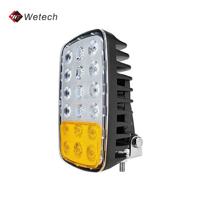 Đèn làm việc LED 12v Chống thấm nước IP67 Đèn làm việc LED báo rẽ Thích hợp cho Xe nâng Máy kéo