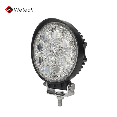 Đèn làm việc LED tròn Đèn hỗ trợ LED chống nước 24W Với vỏ nhôm diecast