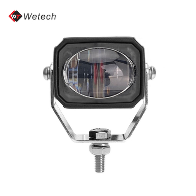 10V - 80V đèn vùng đỏ xe nâng 10W đèn xe nâng màu đỏ với lồng nhôm