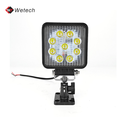 DC 12V 24V 27W Máy kéo xe nâng đèn LED Đèn làm việc đèn pha LED