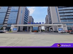 Wetech nâng cẩu cảnh báo đèn đường đỏ Khu vực cảnh báo