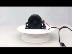 Cảnh báo dự phòng xe nâng IP67 Đen Xe nâng đảo ngược Beeper 15W Với vật liệu nylon bền