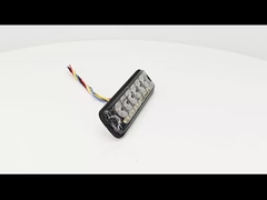 WT-D10918 Đèn nháy xe tải 18W Đèn nháy lưới LED độ sáng cao IP67 Vật liệu ống kính PC