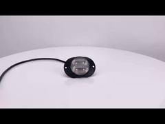 WT-TC10912-1 đèn flash 12V 24V LED Amber Strobe đèn cảnh báo cho xe tải 3m Sticker